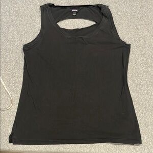Patagonia women’s Large black tank top.